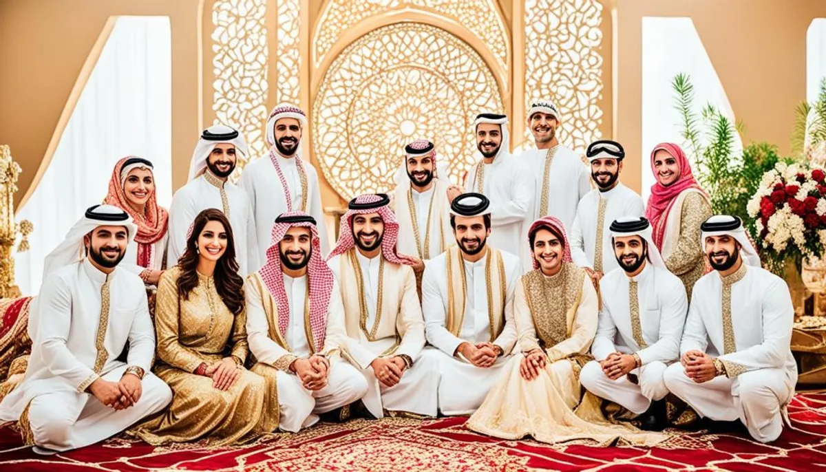 Saudi Arabian wedding wishes