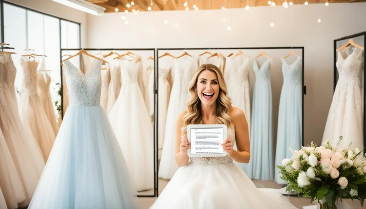 wedding dress consultation