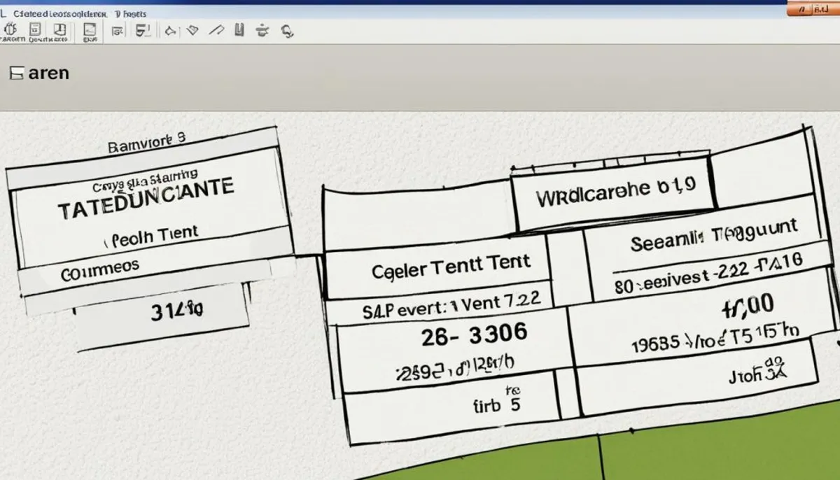 wedding tent size calculator