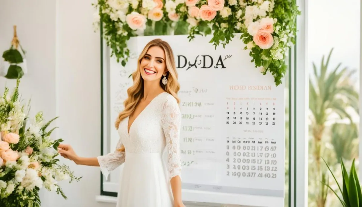 when to wedding dress shop